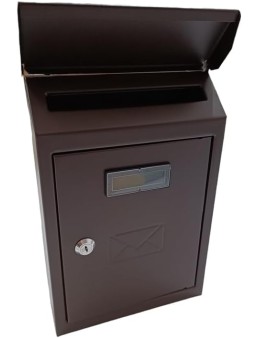 BOITE A LETTRE CT3 300X200X60 MARRON
