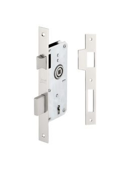 SERRURE ENCASTREE PT 166AR-70T SATINÉ KALE KILIT