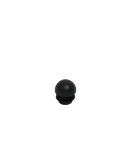 EMBOUT BOMBÉ INTERIEUR 25 NOIR