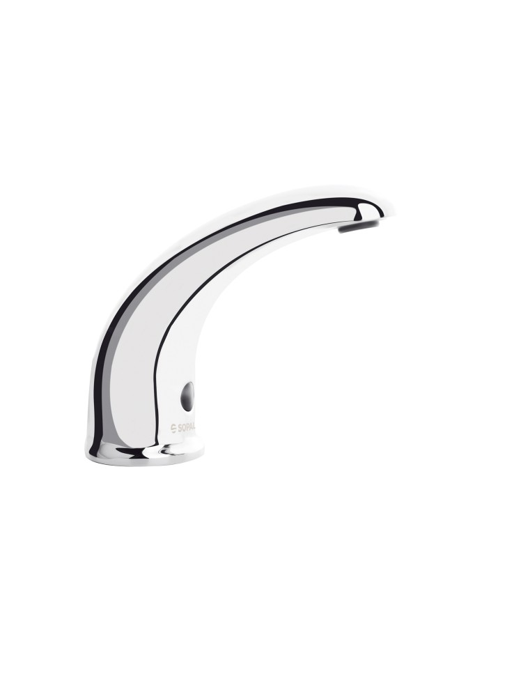 ROBINET ELECTRONIQUE POUR LAVABO AVEC PILE 7.2V HAIDRA - Sopal