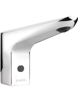 ROBINET ELECTRONIQUE POUR LAVABO AVEC PILE 7.2V AQUA - Sopal