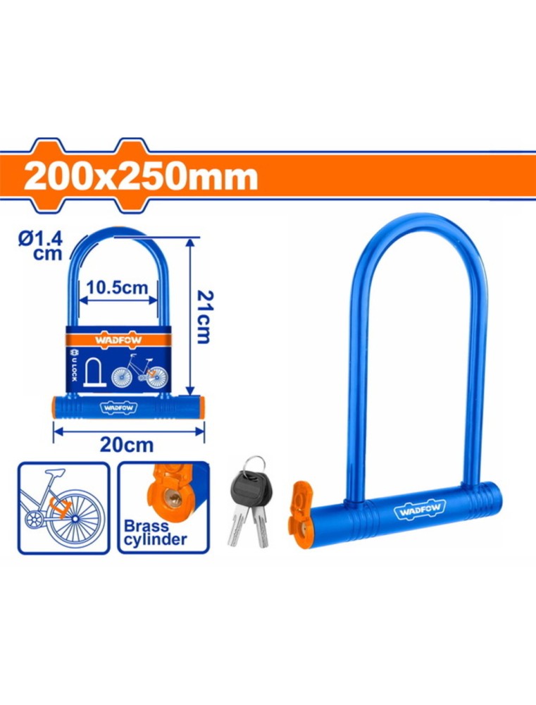 ANTIVOL VELO WADFOW 200X250 WBK6125