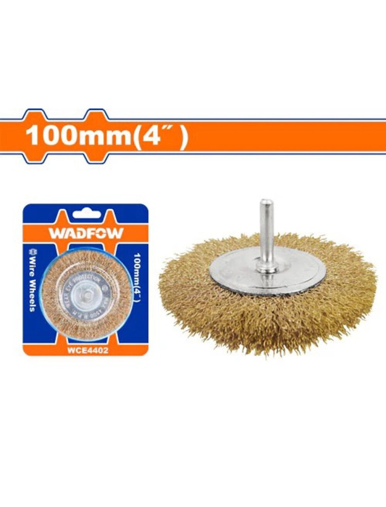BROSSE MTQ PLATE A TIGE 100 WADFOW WCE4402