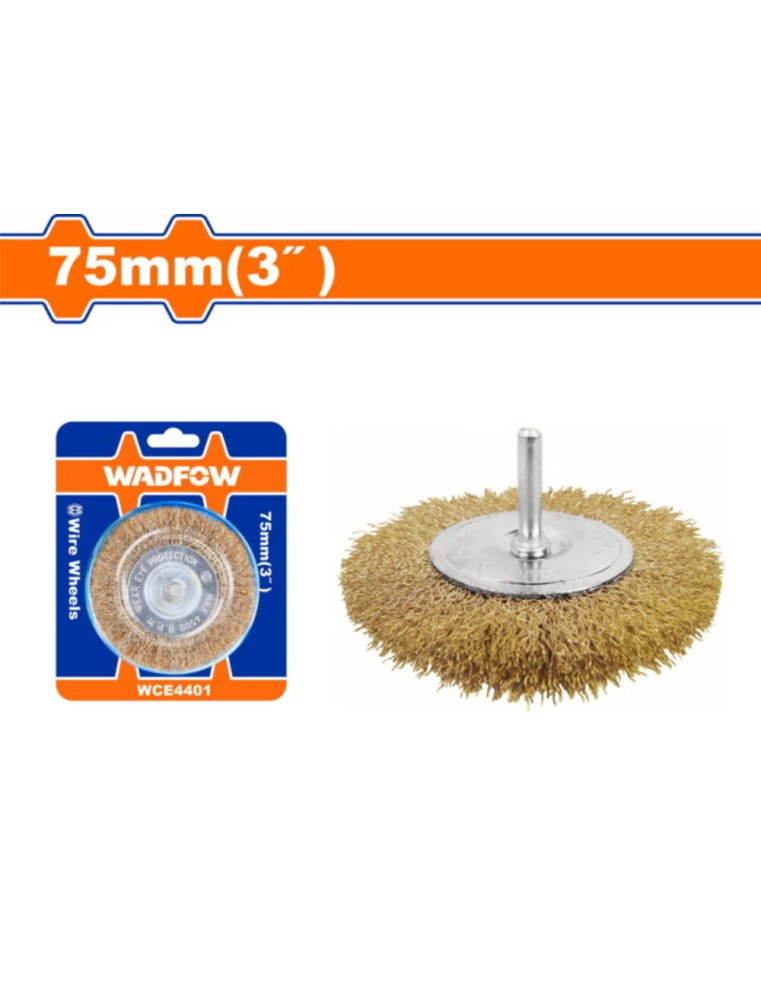 BROSSE MTQ PLATE A TIGE 75 WADFOW WCE4401