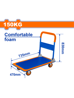 CHARIOT 4 ROUES 150KG WADFOW WWB1315