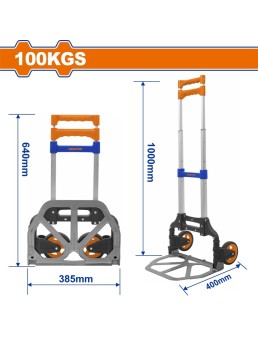 DIABLE PLIABLE 2 ROUE 100KG WADFOW WWB8A10